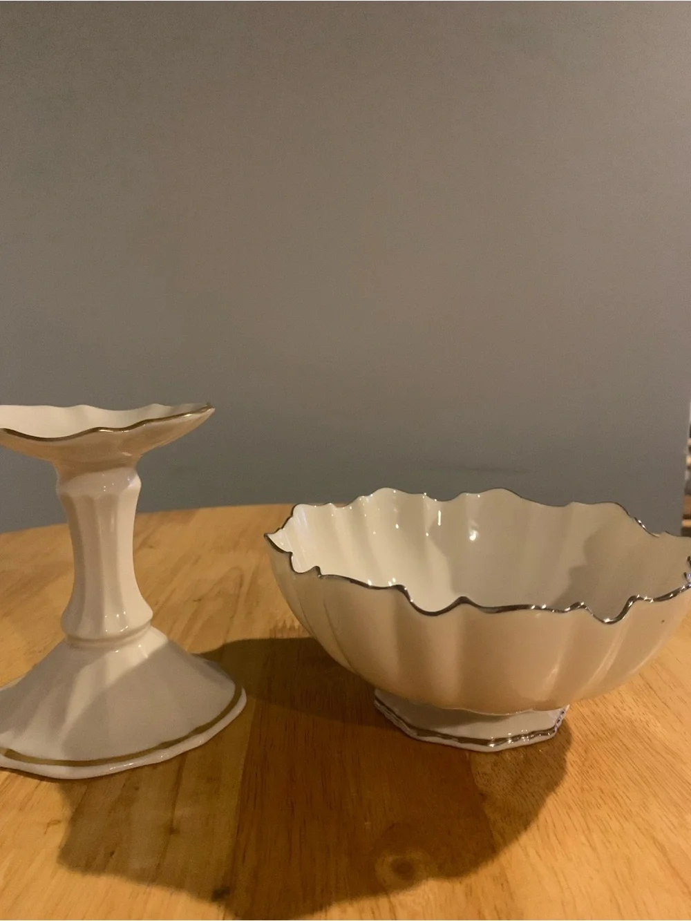 Lenox candle holder